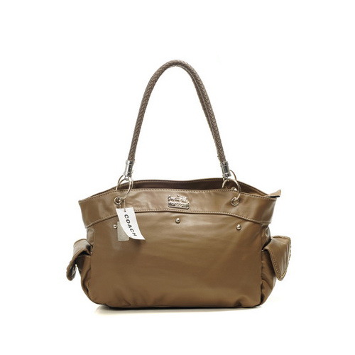 Coach Stud City Medium Brown Totes DIR | Women